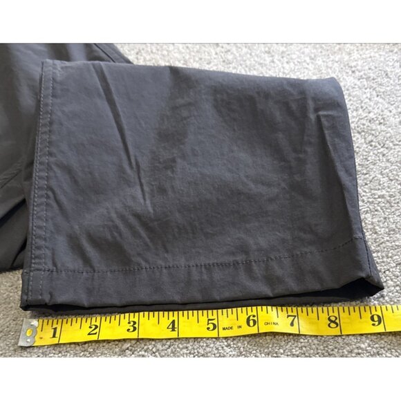 Unionbay LB Tech Pants Men's 40x34 Black Classic Fit Nylon Spandex Zip Pockets - Picture 14 of 15